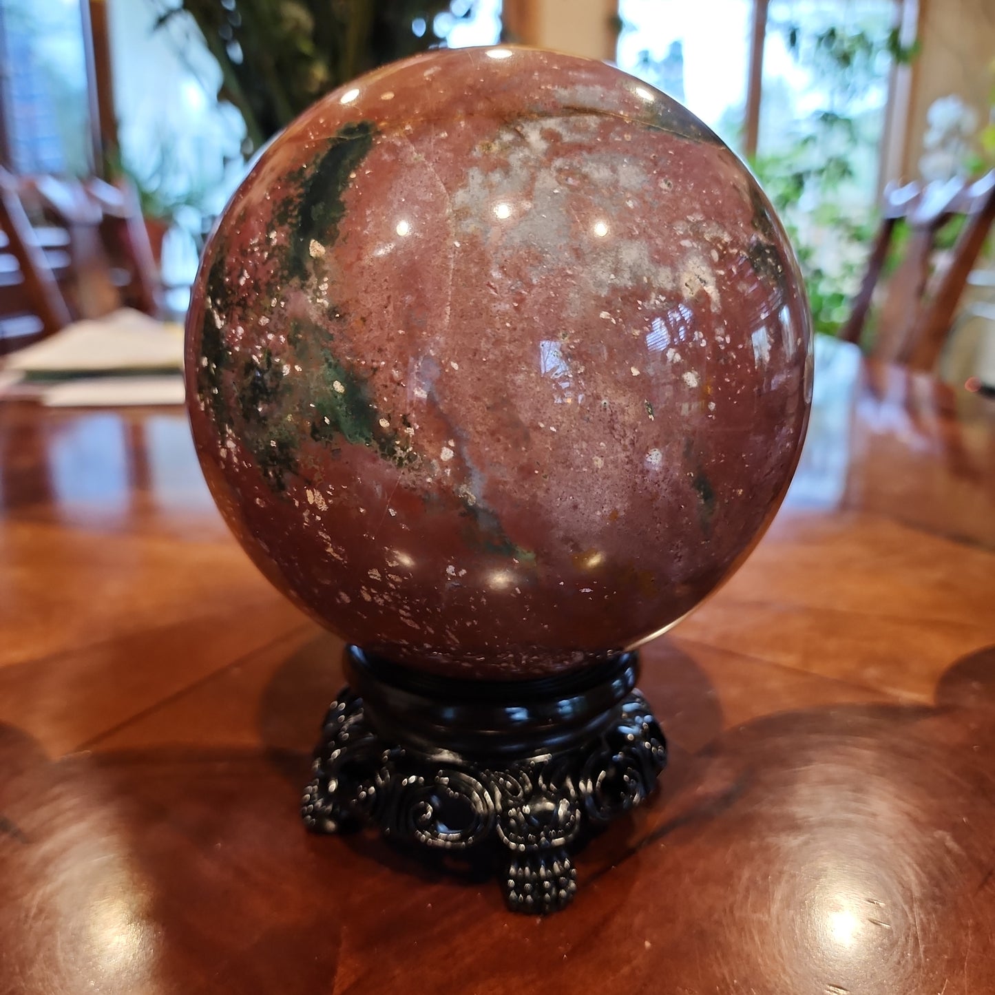 Ocean Jasper Sphere