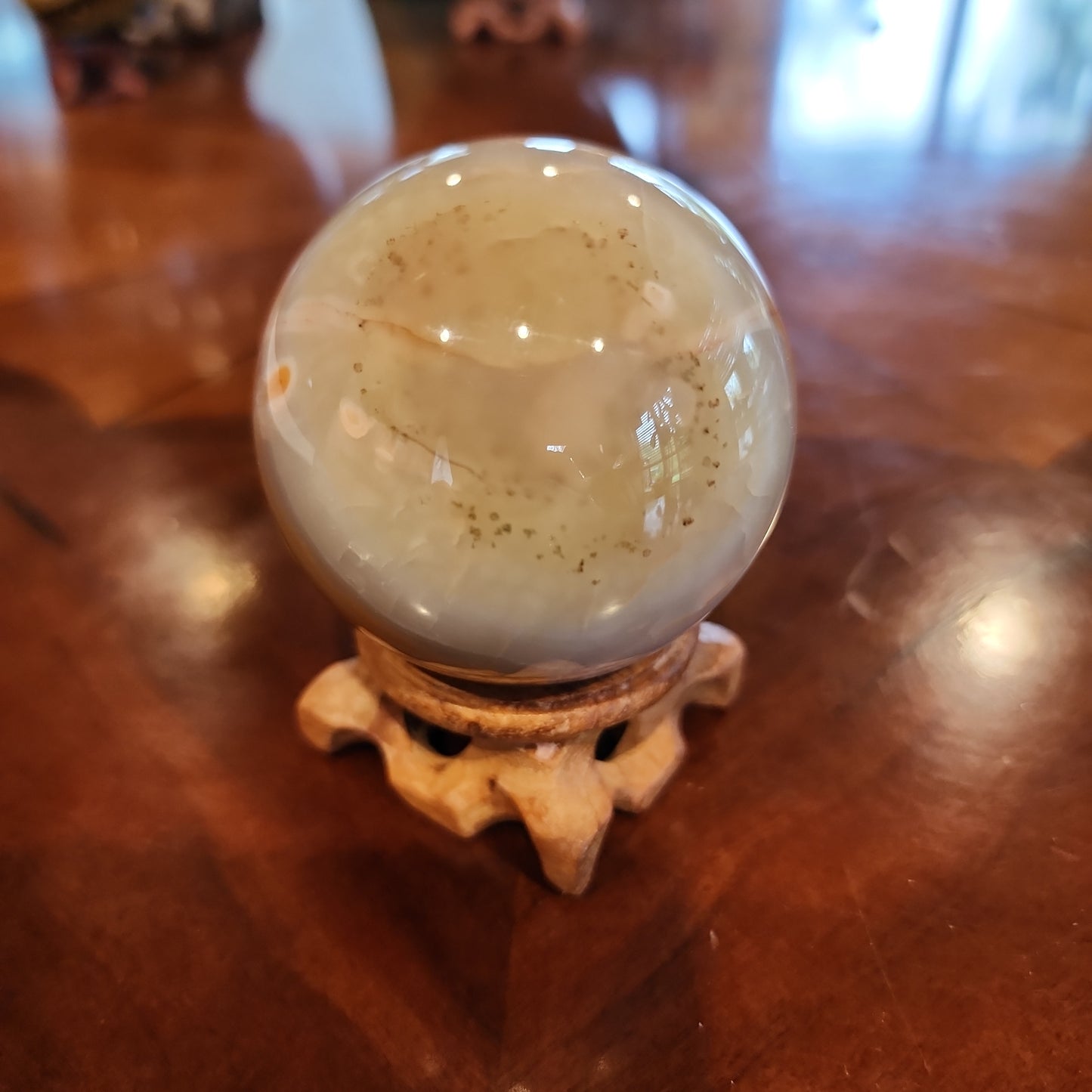 Carnelian sphere