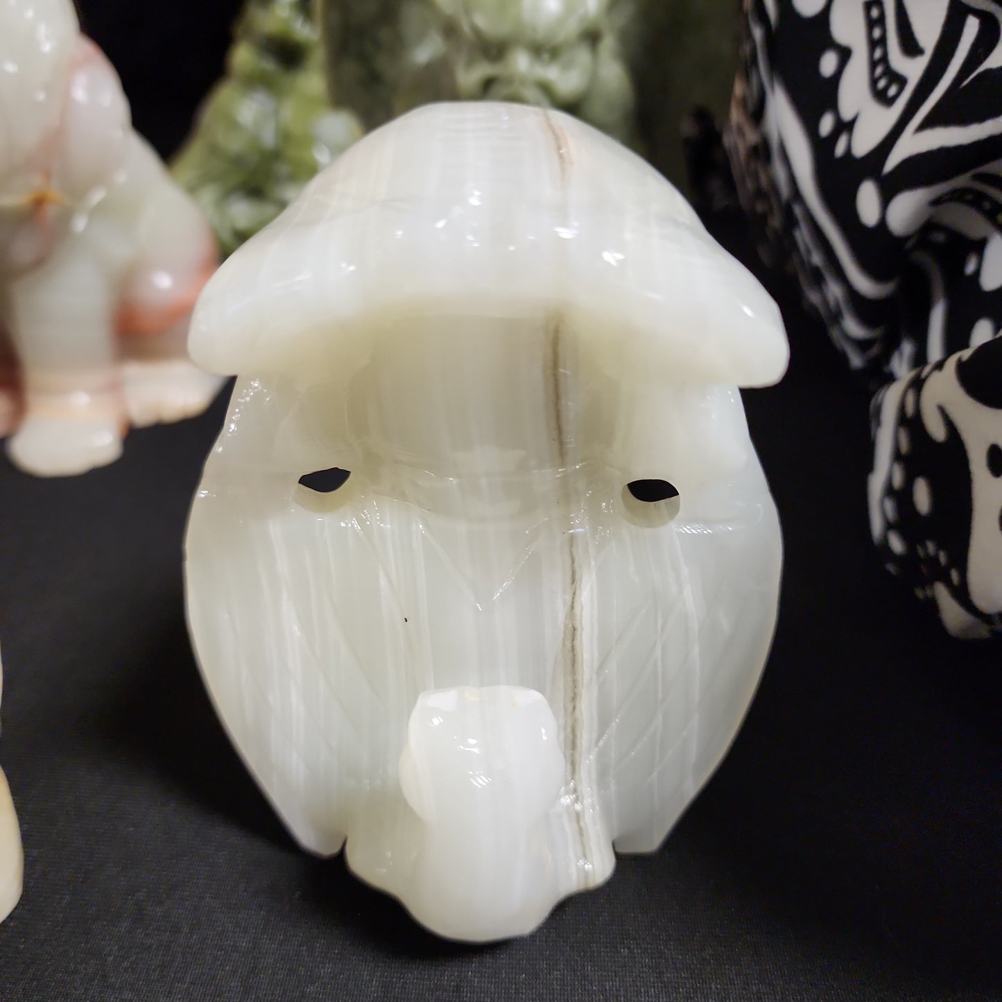 Afghan jade baby dragon