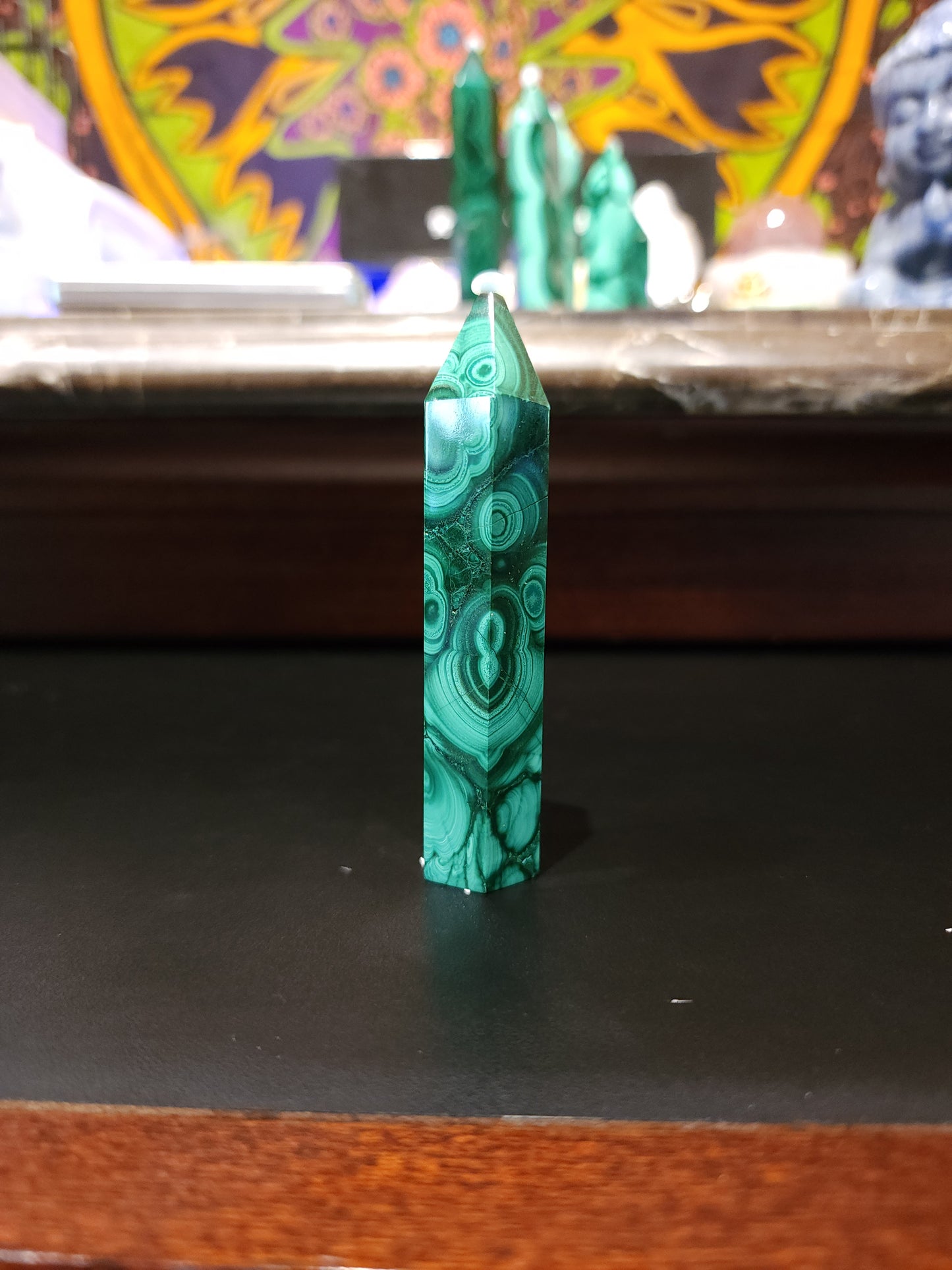 Malachite tower