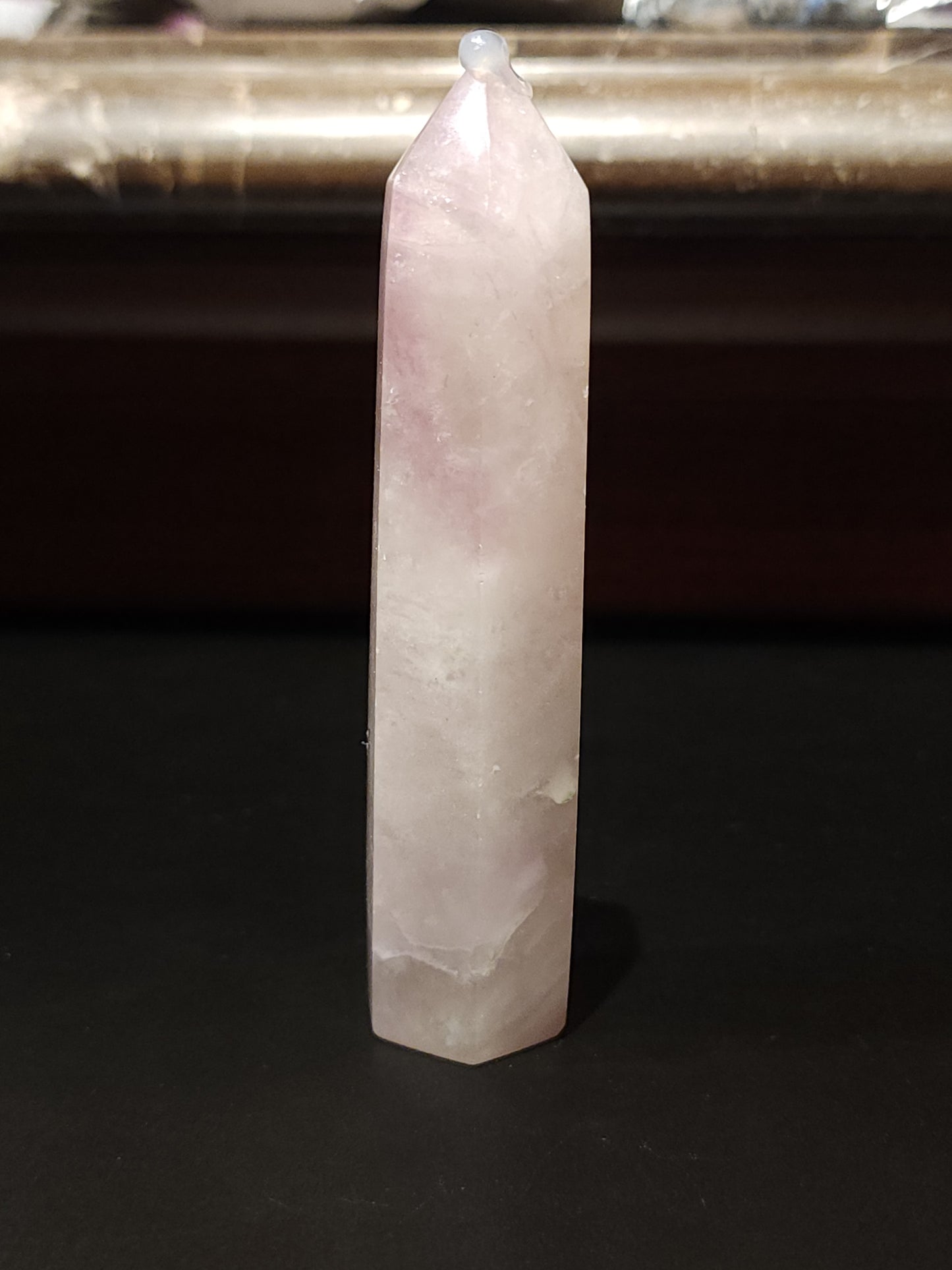 Purple fluorite tower
