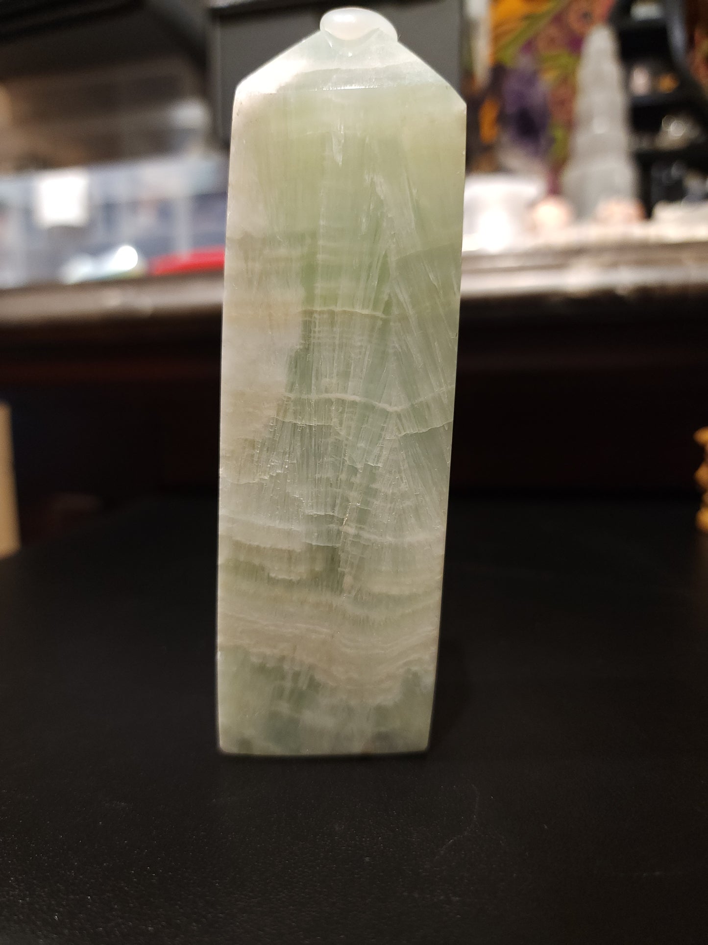 Caribbean calcite tower