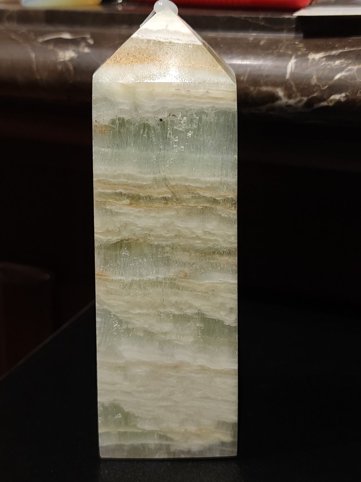 Caribbean calcite tower