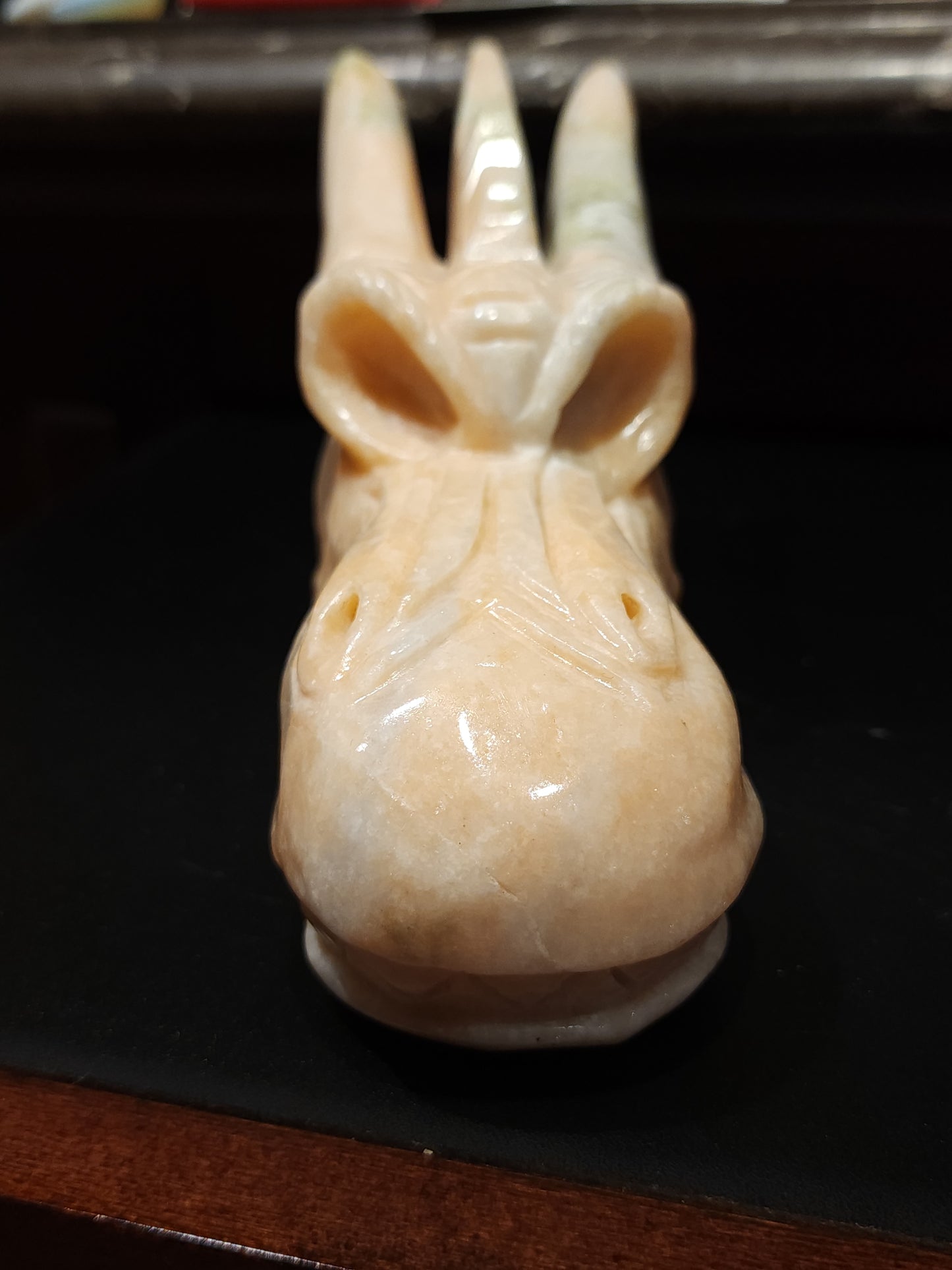 Jade dragon head