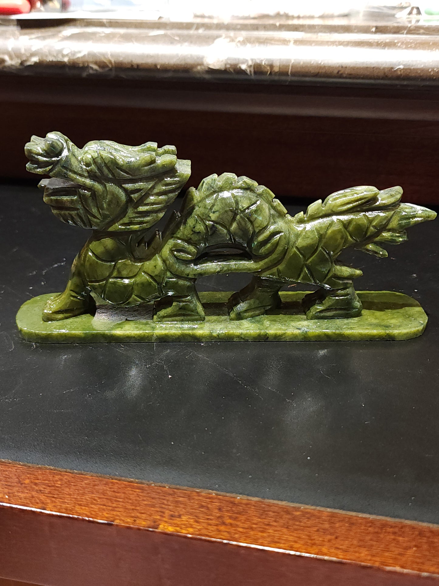 Green jade dragon