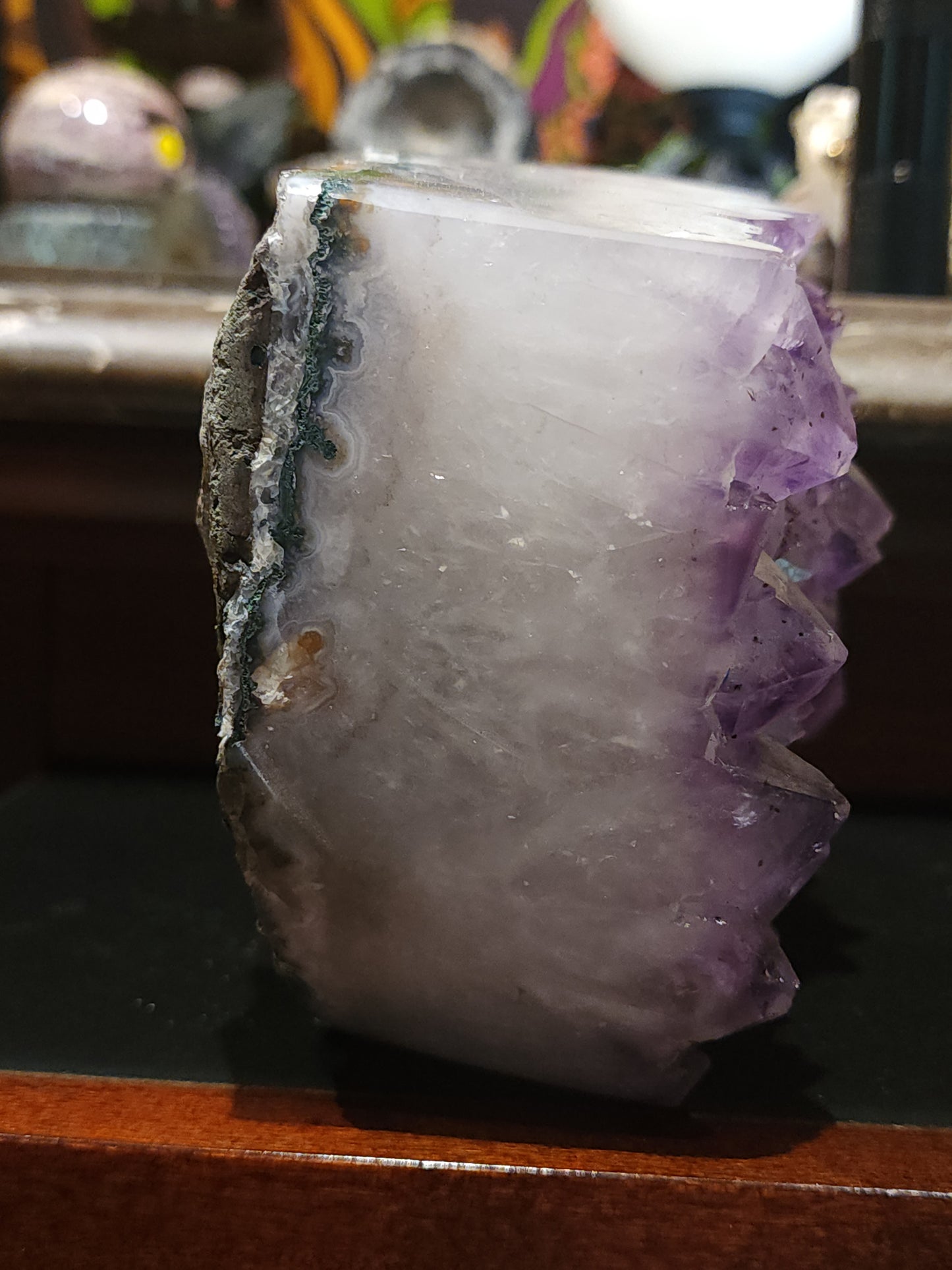 Large amethyst cluster