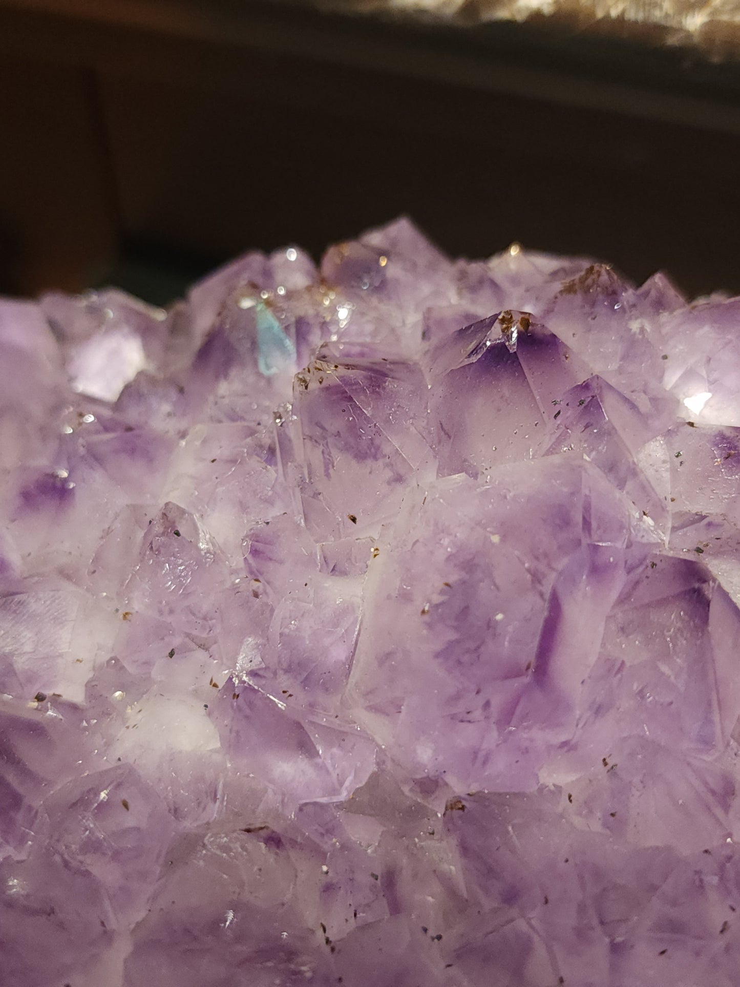 Large amethyst cluster