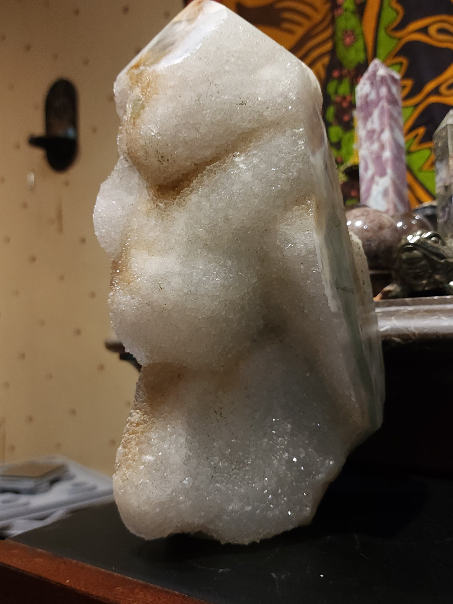 Raw Fluorite Sculpture Specimen