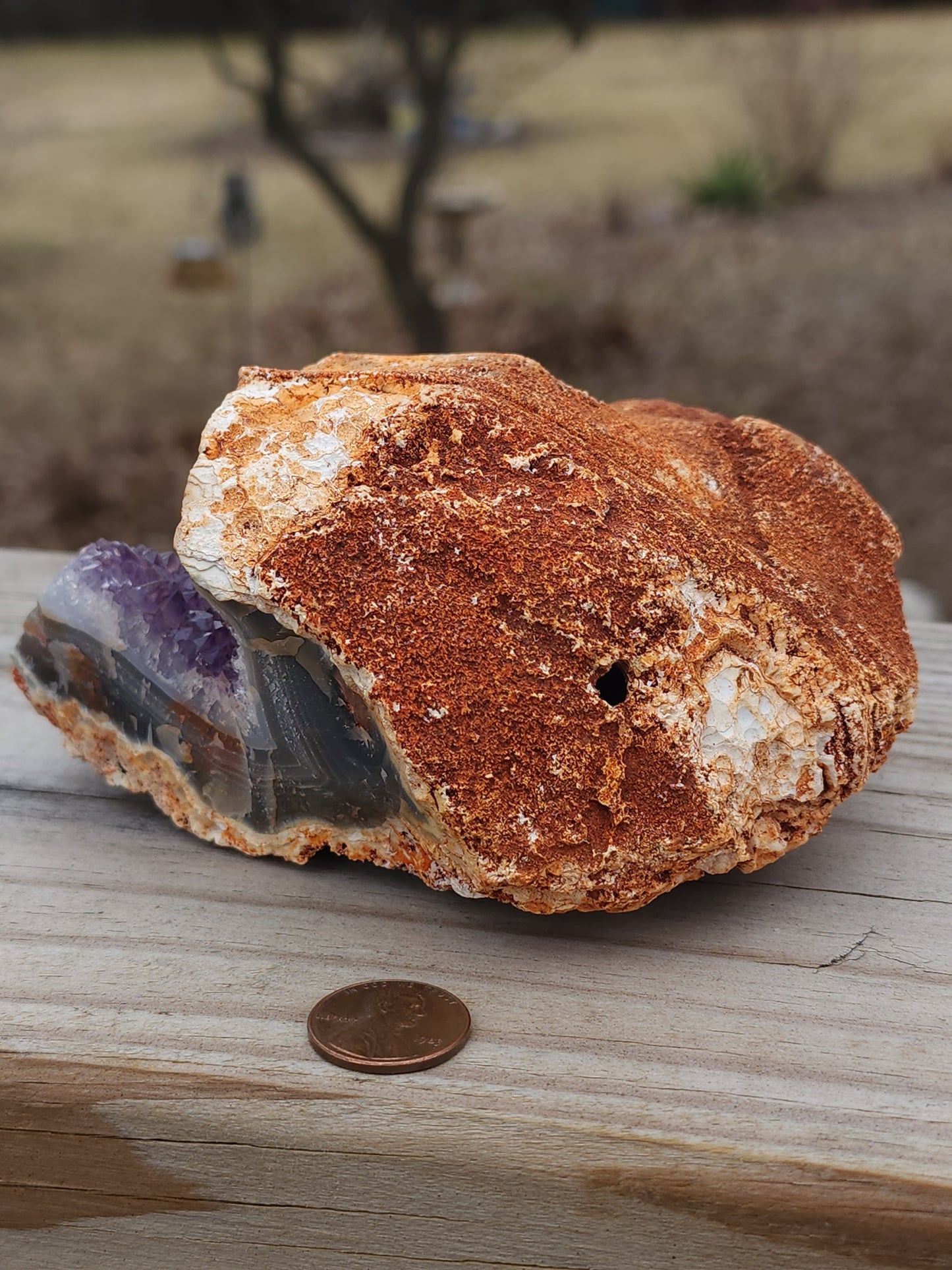 Amethyst geode