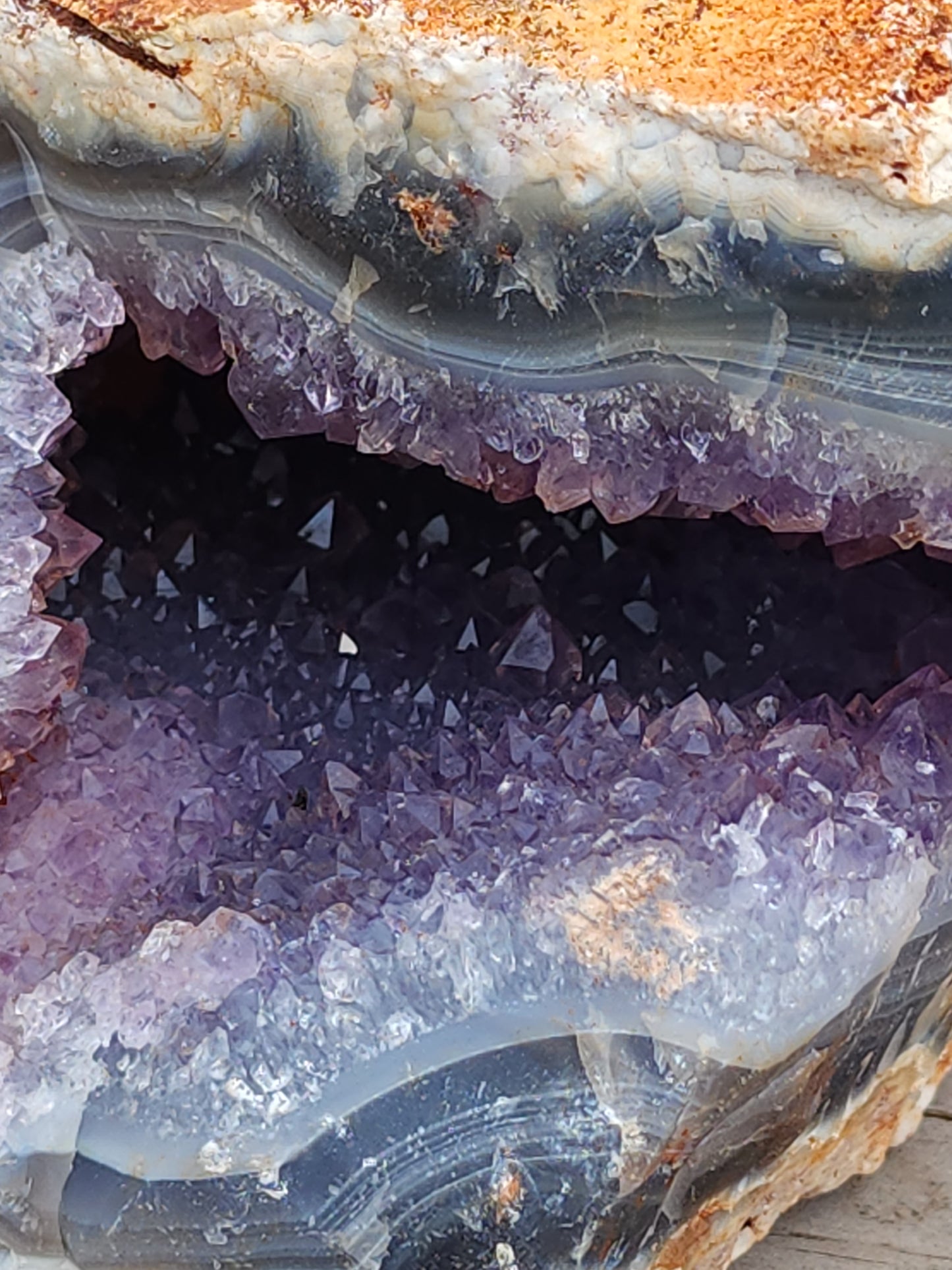 Amethyst geode
