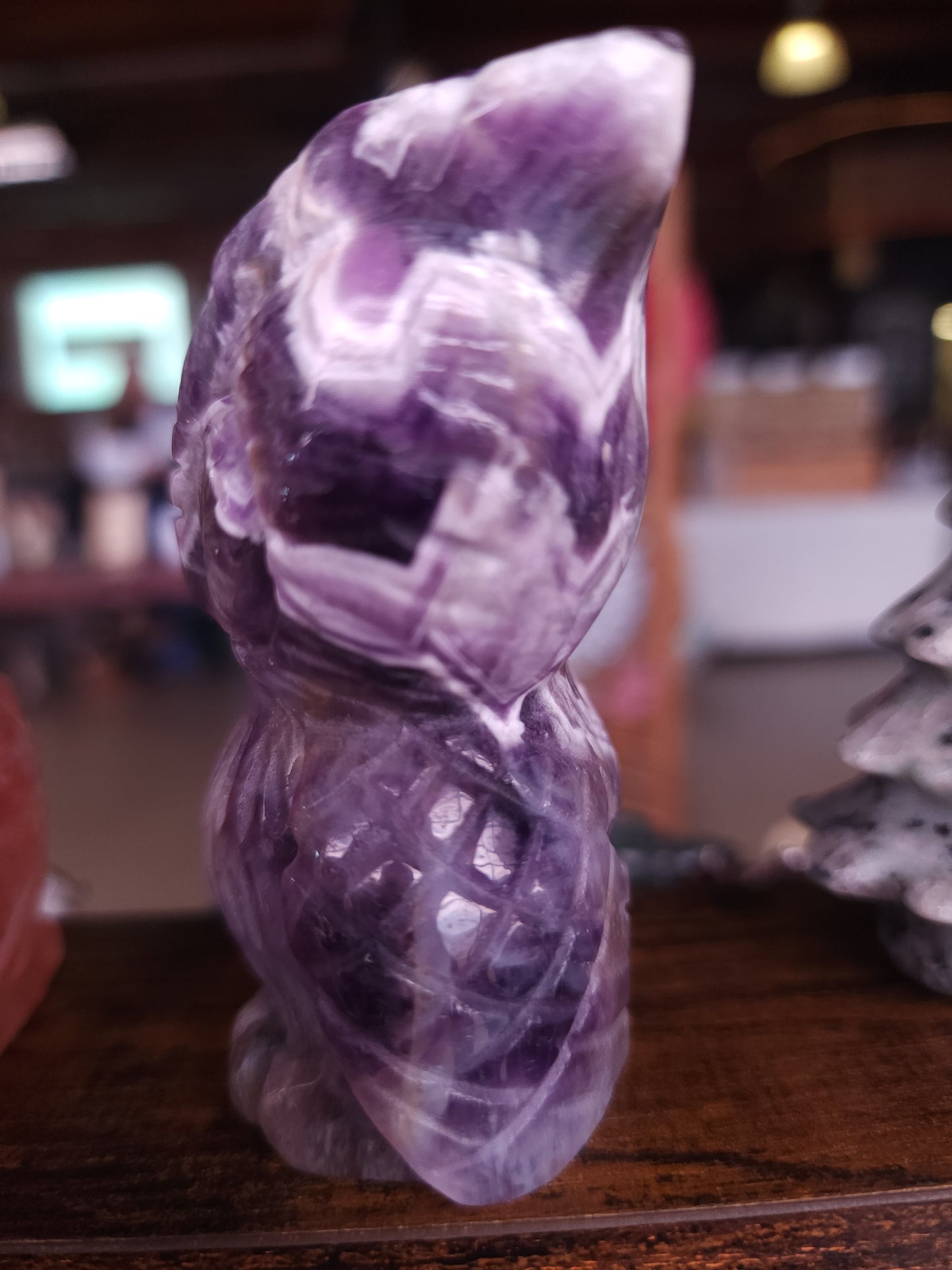 Dream Amethyst Owl