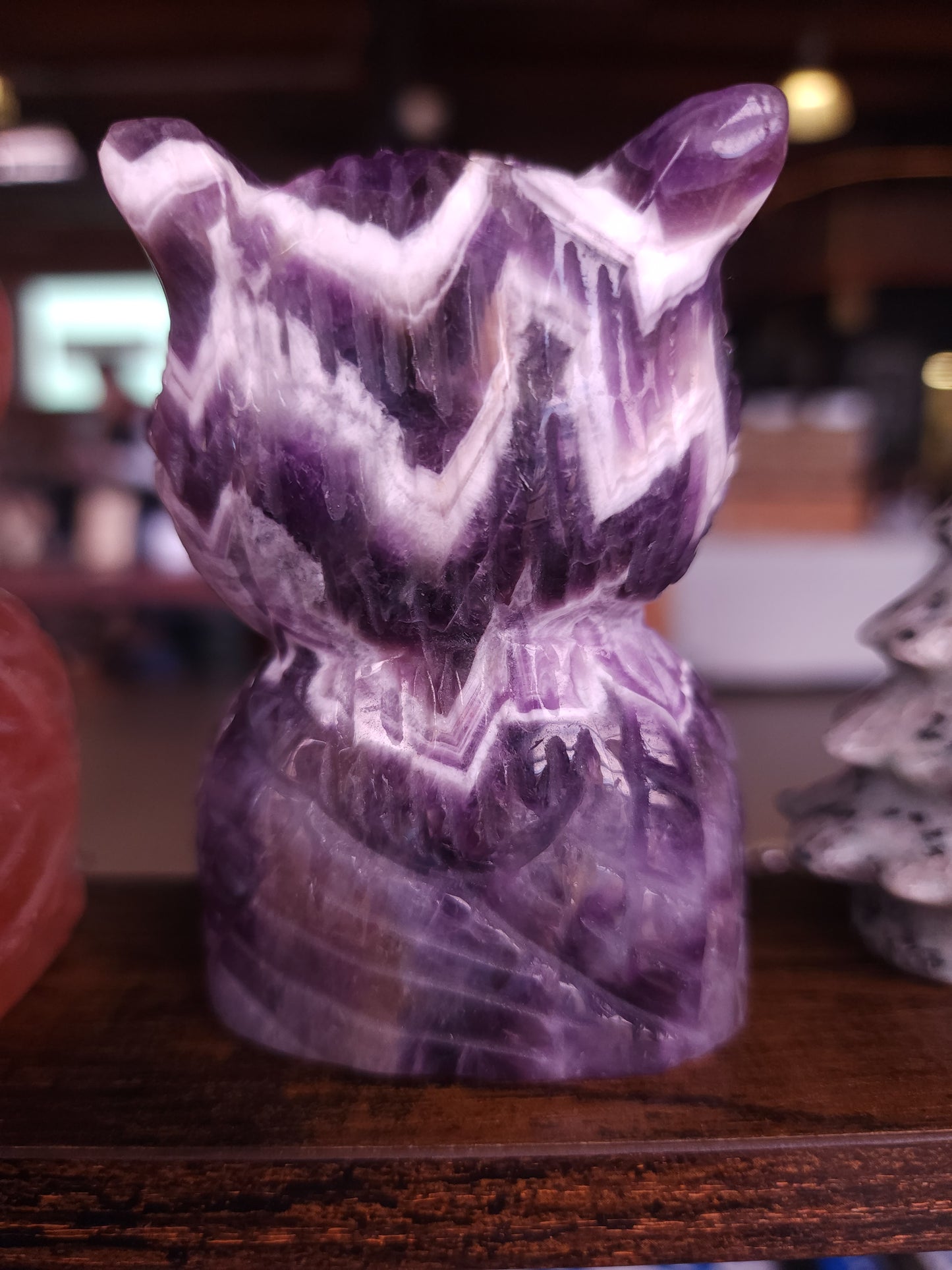 Dream Amethyst Owl
