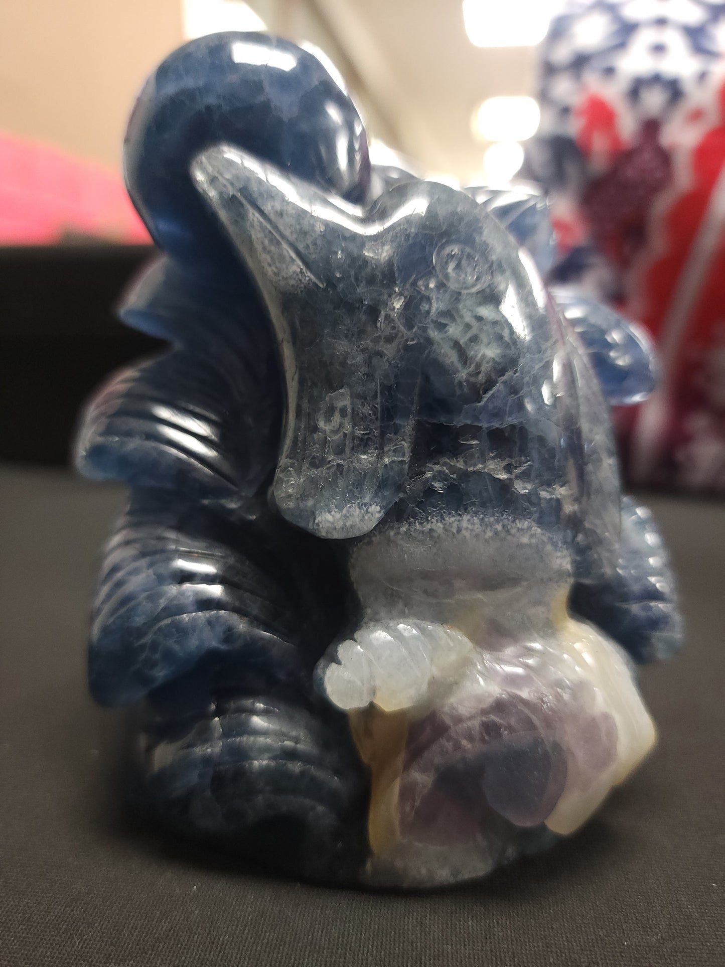 Blue Fluorite Dolphin