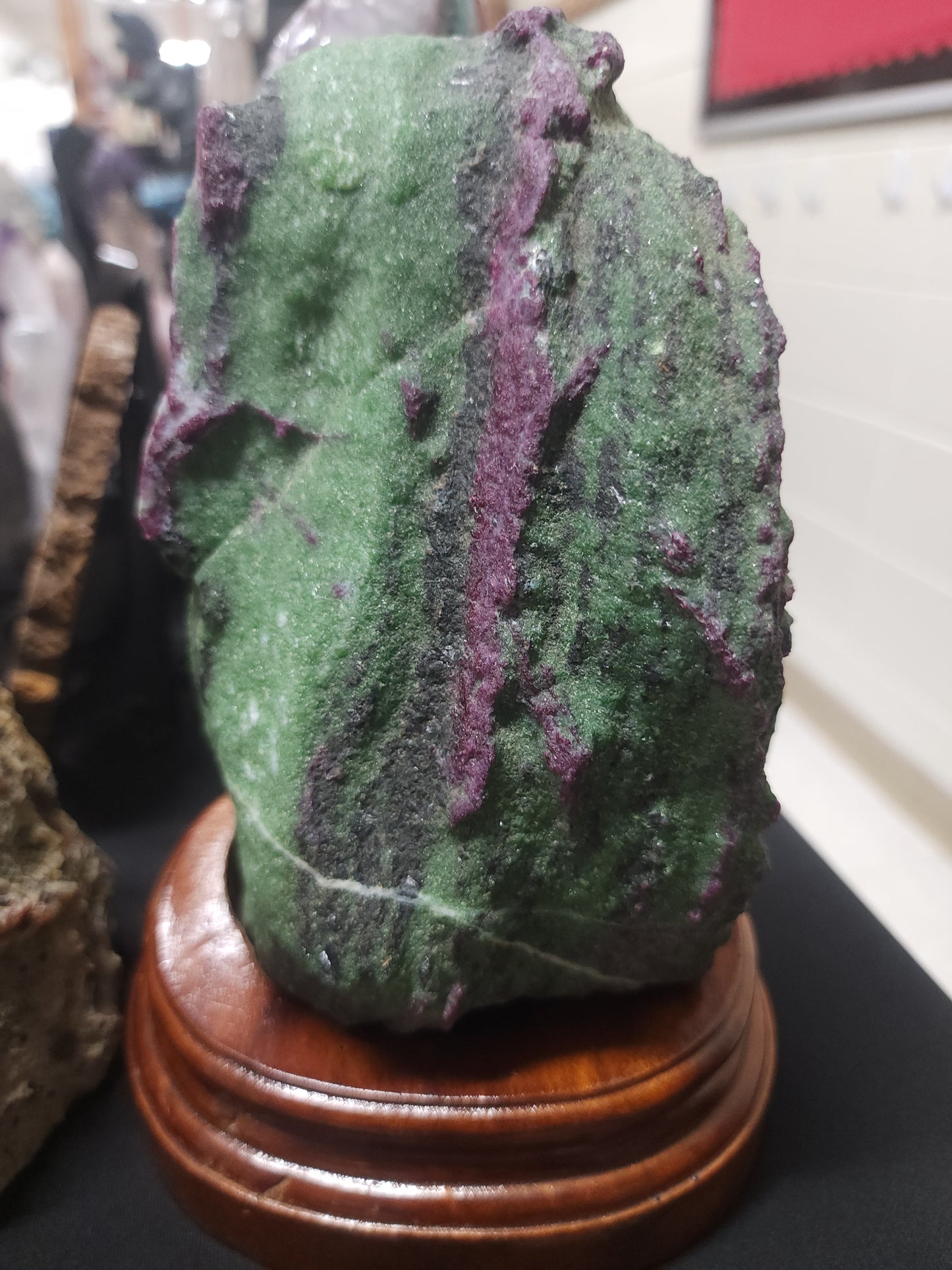 Large Ruby in Kyanite Specimen