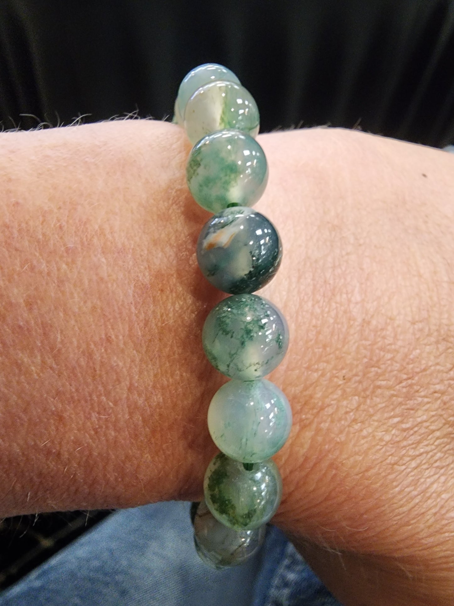 Moss Agate Bracelet