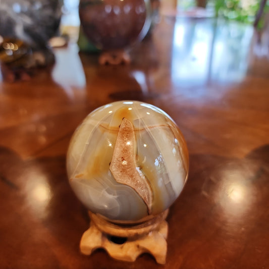 Carnelian sphere