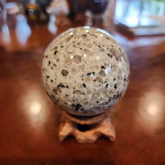 Kiwi Jasper sphere