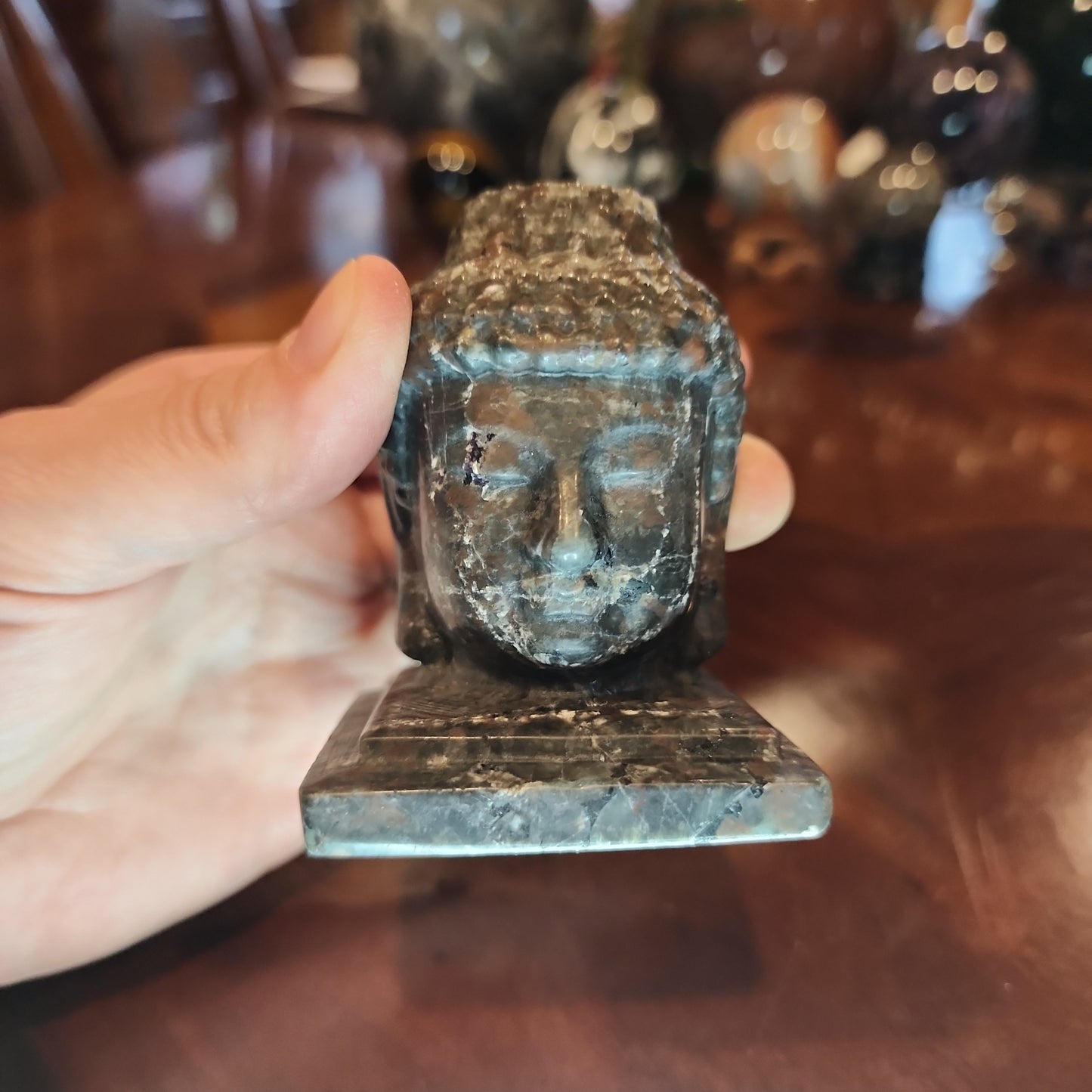 Keeweenaw Emberlite Buddha Head