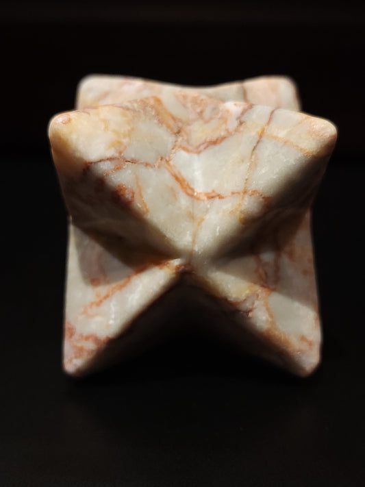 Sunstone star carving