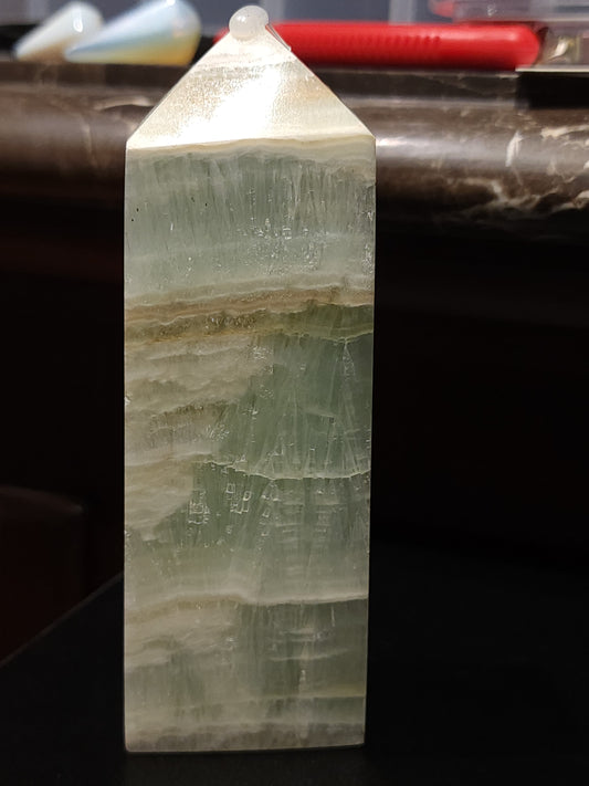 Caribbean calcite tower