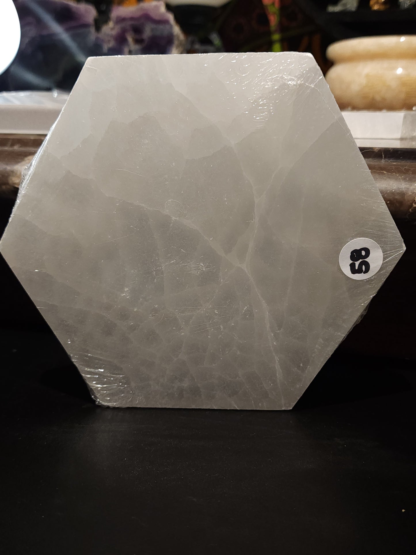 Large selenite plate