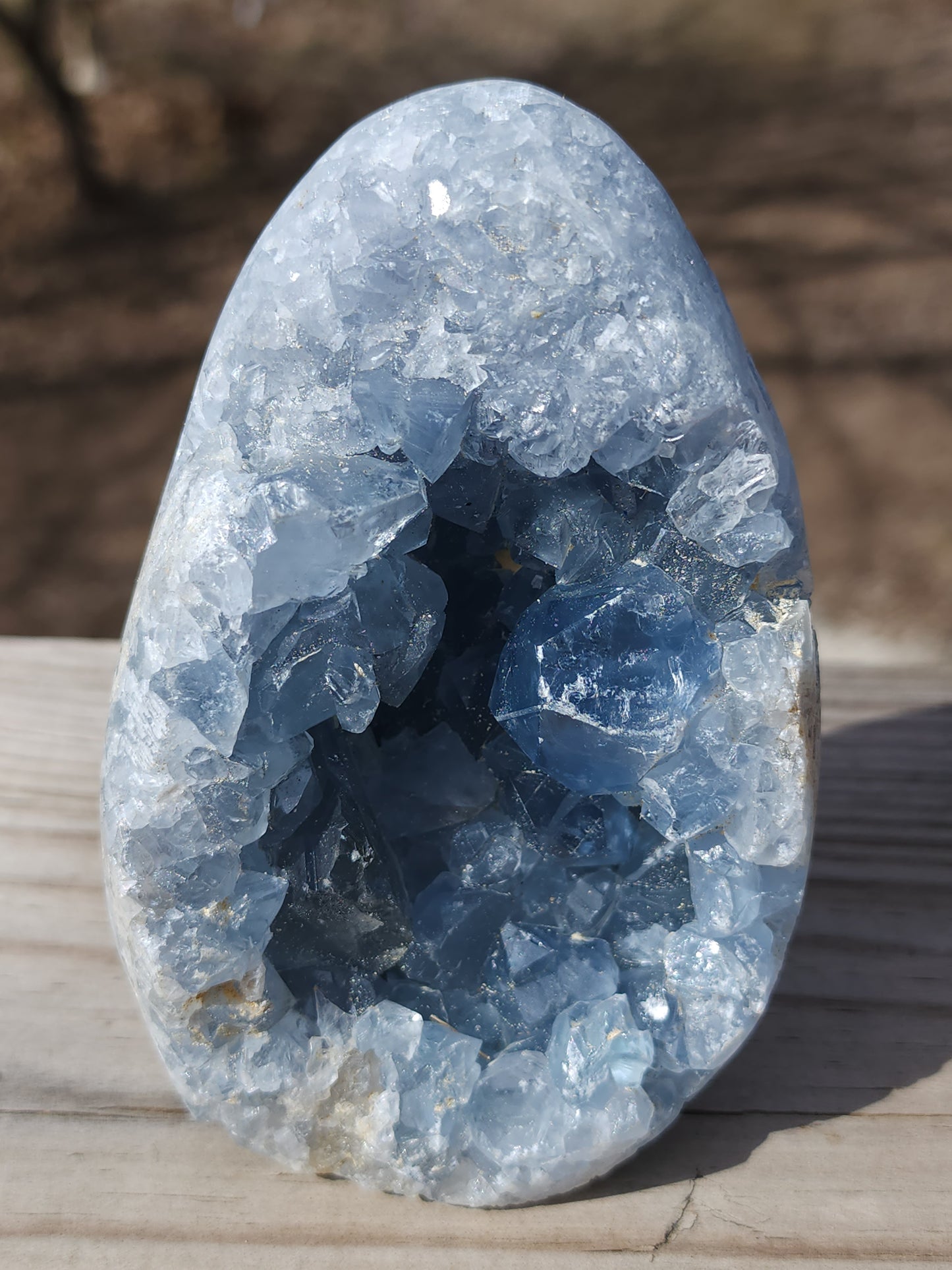 Blue Celestite Freeform