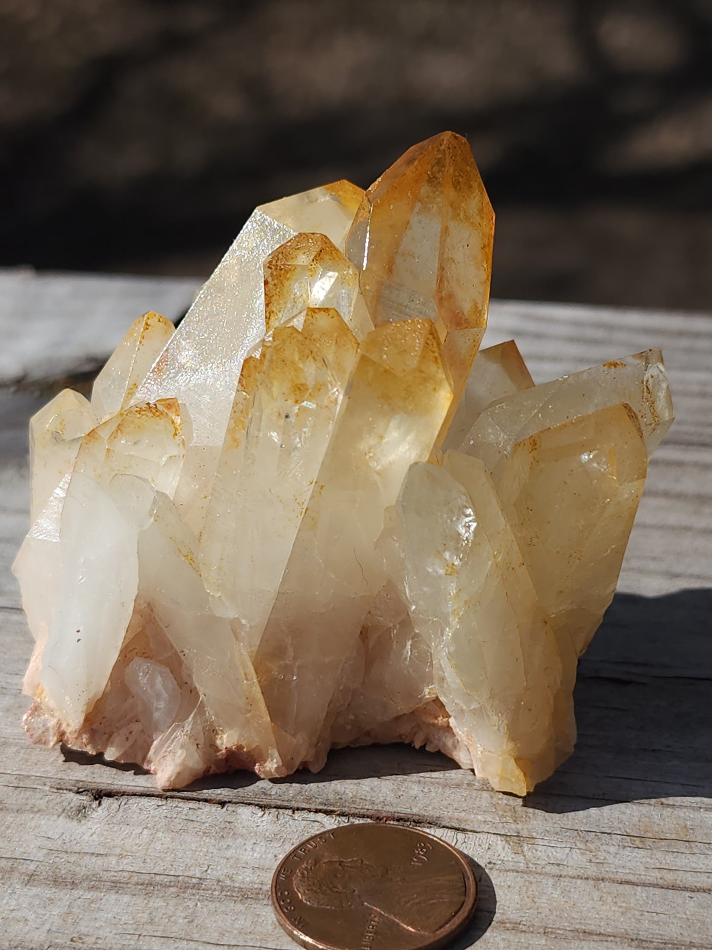 Small Citrine Cluster