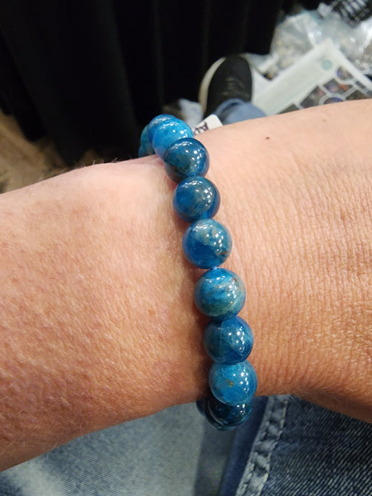 Blue Apatite Bracelet